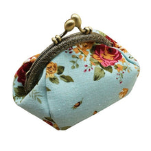 Load image into Gallery viewer, Women&#39;s Lady Retro Vintage Flower Small Wallet
