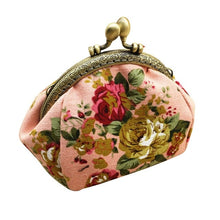 Load image into Gallery viewer, Women&#39;s Lady Retro Vintage Flower Small Wallet
