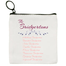 Load image into Gallery viewer, Bridgerton Daphne And Simon Graphic Canvas Coin Purse
