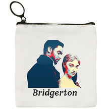 Load image into Gallery viewer, Bridgerton Daphne And Simon Graphic Canvas Coin Purse
