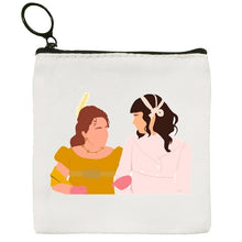 Load image into Gallery viewer, Bridgerton Daphne And Simon Graphic Canvas Coin Purse
