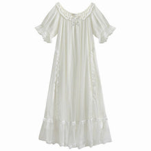 Load image into Gallery viewer, Women&#39;s Vintage Dress Square Neck Princess Nightgowns
