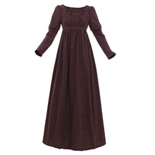 Load image into Gallery viewer, Women&#39;s RegencyHigh Waistline Tea Gown
