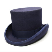 Load image into Gallery viewer, Men&#39;s High Top Round Flat Top Hat
