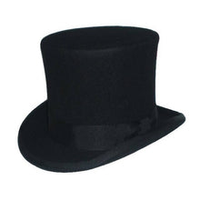 Load image into Gallery viewer, Men&#39;s High Top Round Flat Top Hat
