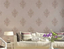 Load image into Gallery viewer, 3D Stereo Silk Embroidered Non-woven Wallpaper
